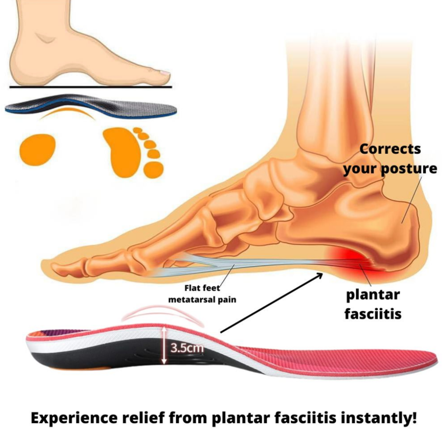 OrthoSolex Support Insoles
